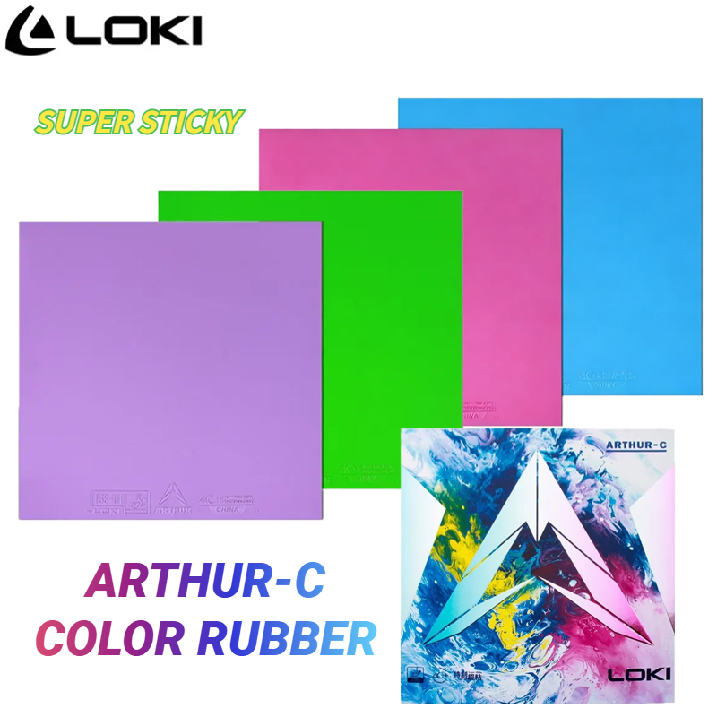 Desk Setup Green - Karet Tenis Meja LOKI Arthur-C Warna