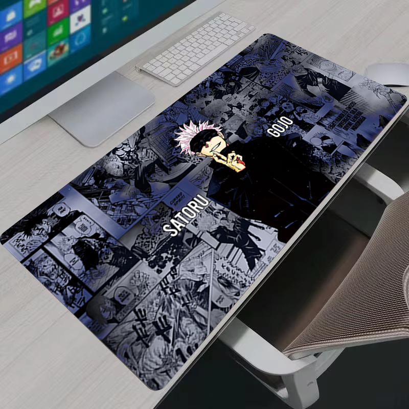 Desk Setup Rug - Alas Mouse Keren Anime Jujitsu Kaisen