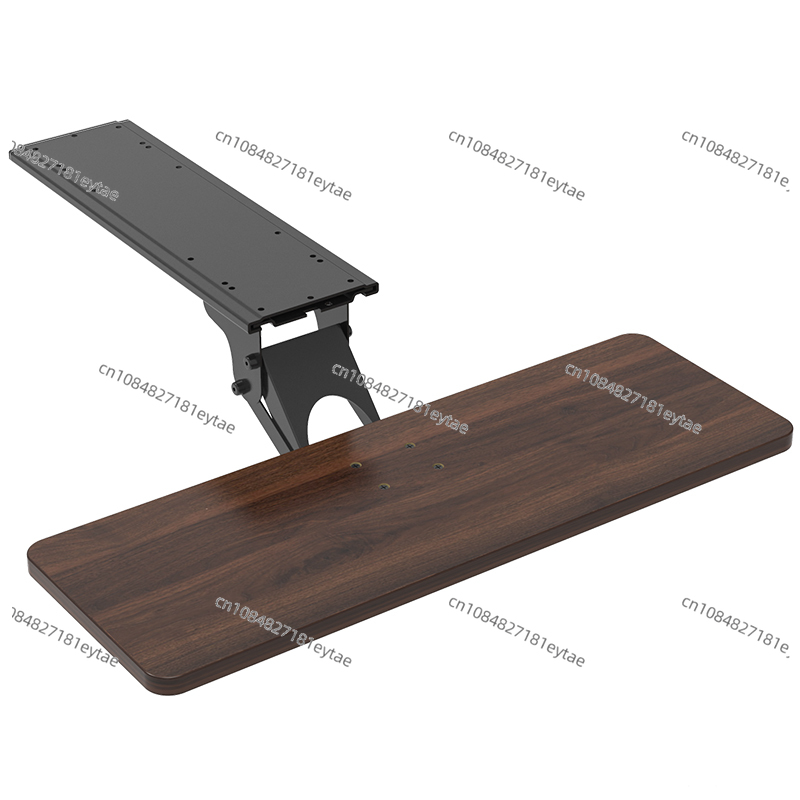 Desk Setup With Keyboard Tray - Rak Keyboard Ergonomis di Bawah Meja