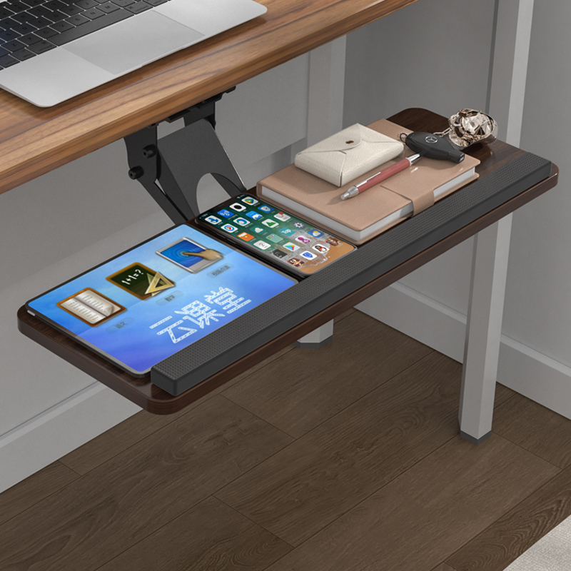 Desk Setup With Keyboard Tray - ‌ Rak Keyboard Ergonomis di Bawah