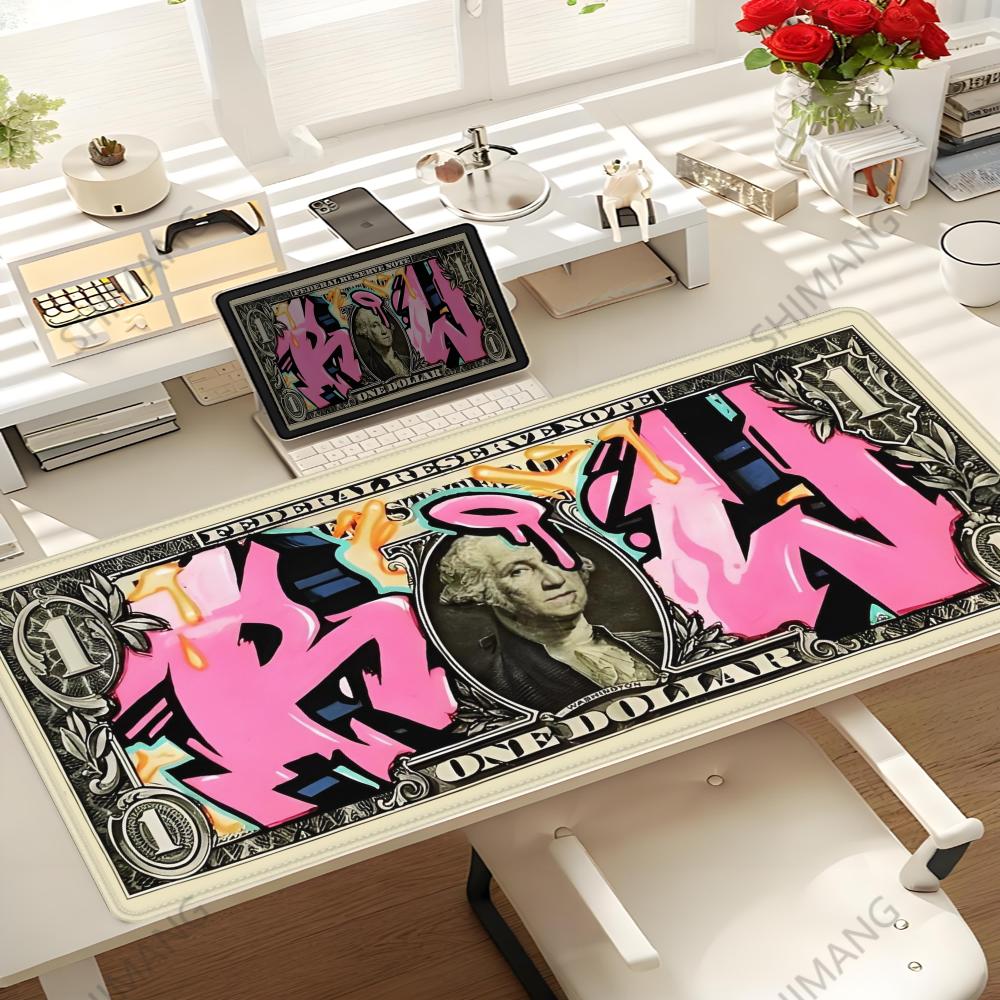 Desk Setup Accessories Aesthetic - Dolar Desktop Gaming Keyboard Diperpanjang Pad