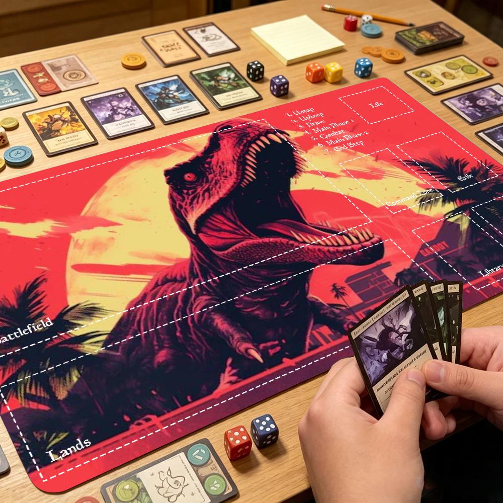 Alas Bermain Dinosaurus Jurass - Desk Setup Trading ulasan dan harga