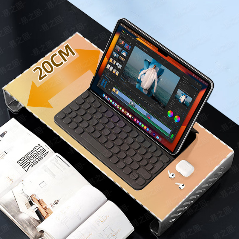 Organizer Meja Ergonomis Penya - Desk Setup With Laptop And Monitor ulasan dan harga