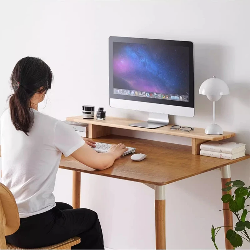 Penyangga Monitor Kayu untuk P - Desk Setup With Laptop And Monitor ulasan dan harga