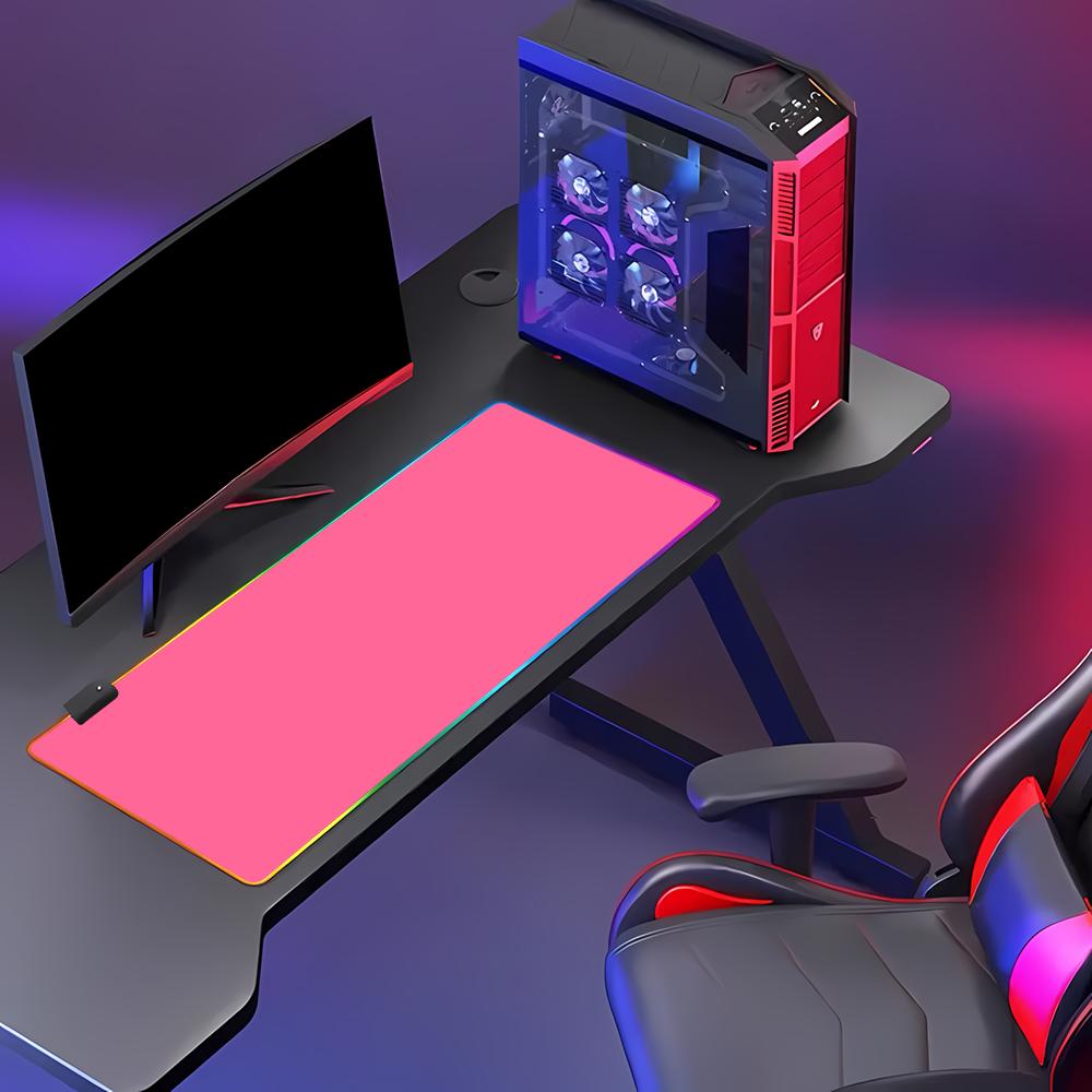 Alas Mouse Gaming Warna Solid  - Desk Setup With Keyboard Tray ulasan dan harga