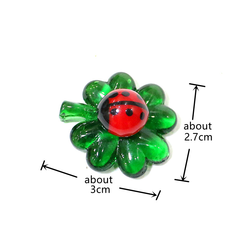 5 Buah Ornamen Semanggi Berdau - Desk Setup Green ulasan dan harga