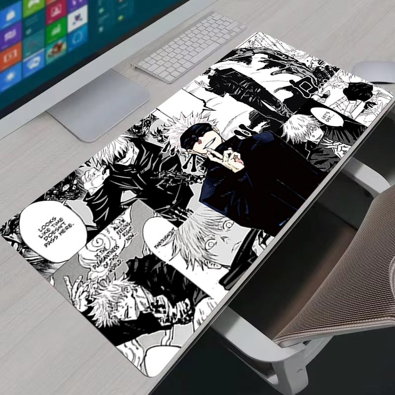 Alas Mouse Keren Anime Jujitsu - Desk Setup Rug ulasan dan harga