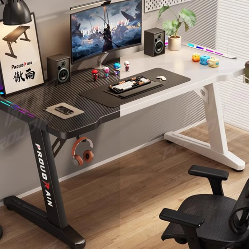Meja Komputer Konsol Game, Per - Desk Setup With Laptop And Monitor ulasan dan harga