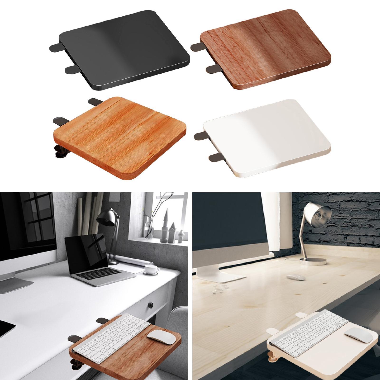 Rak Ekstensi Meja yang Dapat D - Desk Setup With Keyboard Tray ulasan dan harga