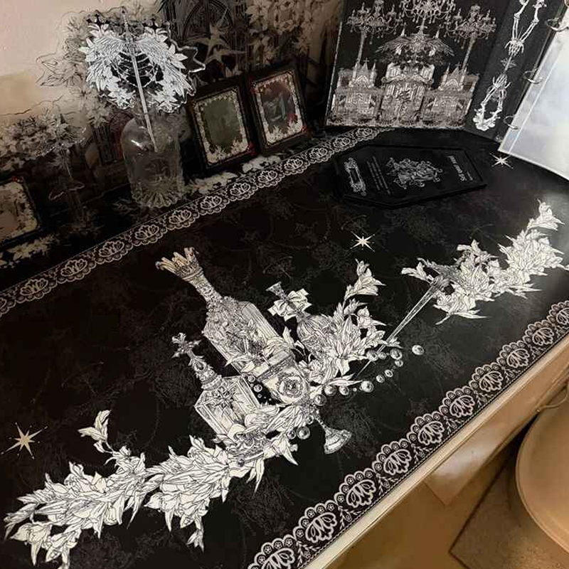Divine Realm Gothic Building M - Desk Setup Rug ulasan dan harga