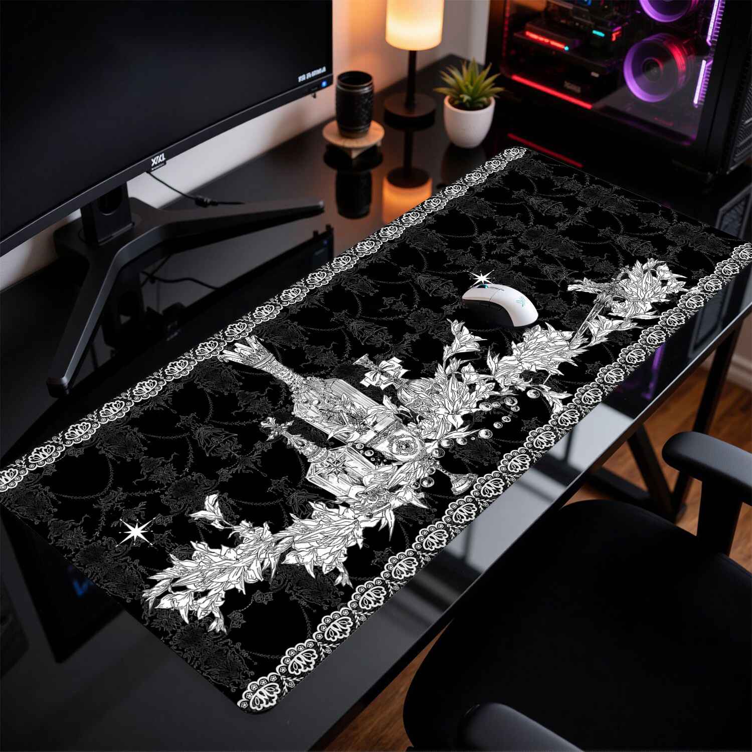 Divine Realm Gothic Building M - Desk Setup Rug ulasan dan harga
