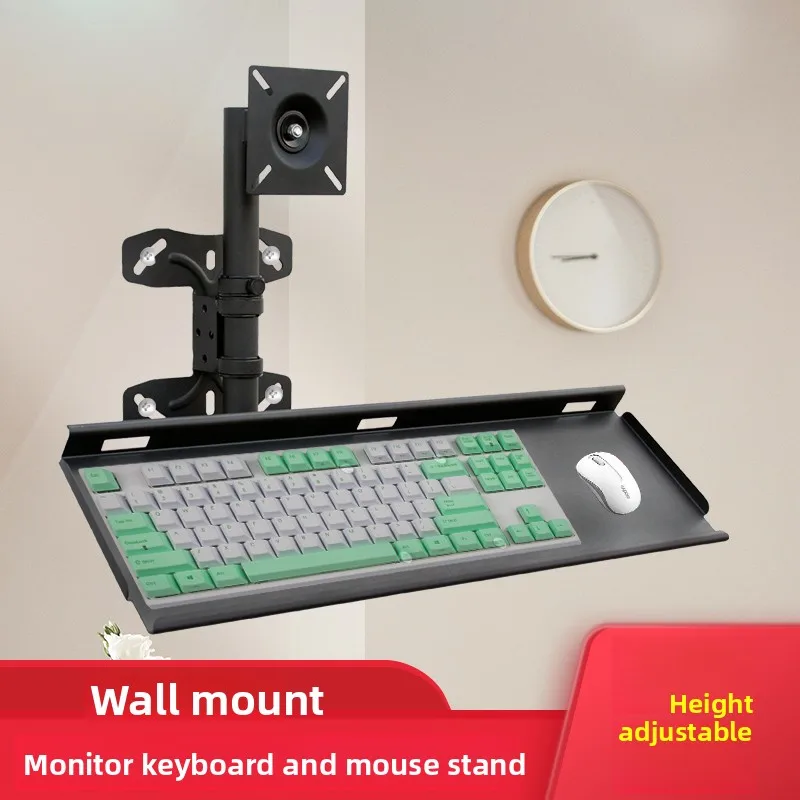 Rak Keyboard Dinding yang Dapa - Desk Setup With Keyboard Tray ulasan dan harga