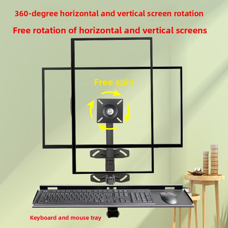 Rak Keyboard Dinding yang Dapa - Desk Setup With Keyboard Tray ulasan dan harga