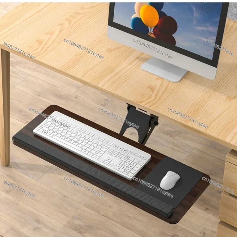 Rak Keyboard Ergonomis di Bawa - Desk Setup With Keyboard Tray ulasan dan harga