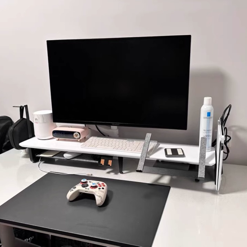 Stand Monitor Modular Ergonomi - Desk Setup With Laptop And Monitor ulasan dan harga