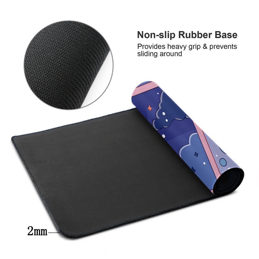 HYBXAXC Alas Meja Besar Bulan  - Desk Setup Accessories Aesthetic ulasan dan harga