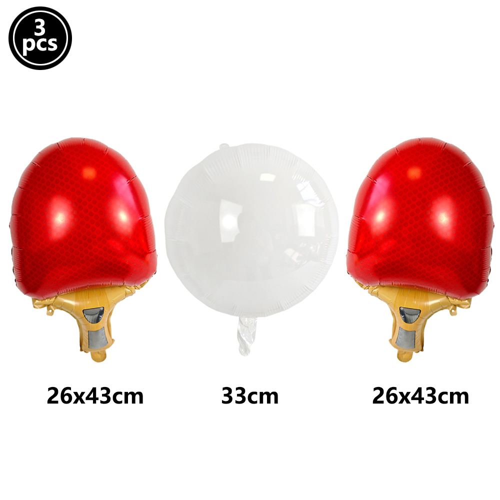 Raket Tenis Meja Balon Foil Me - Desk Setup Green ulasan dan harga