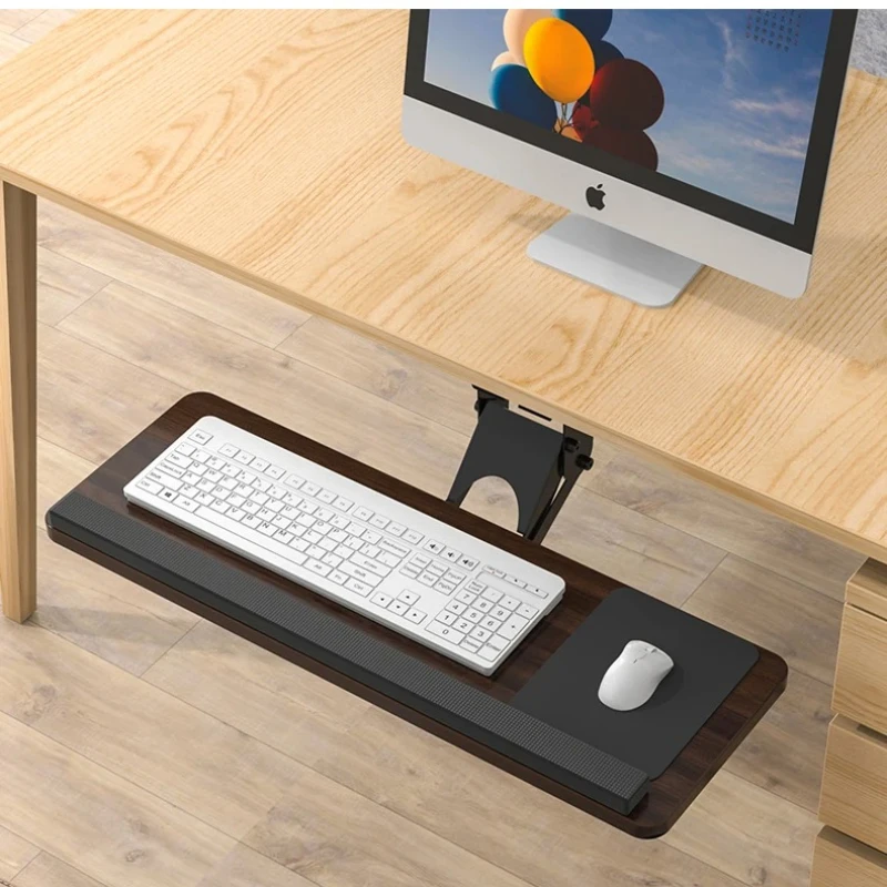 ‌ Rak Keyboard Ergonomis di Ba - Desk Setup With Keyboard Tray ulasan dan harga