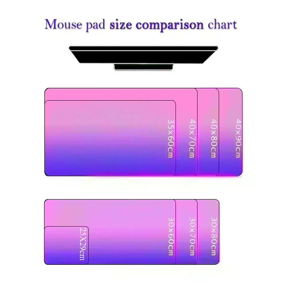 Alas Meja Motif Cakar Merah Mu - Desk Setup Pink ulasan dan harga