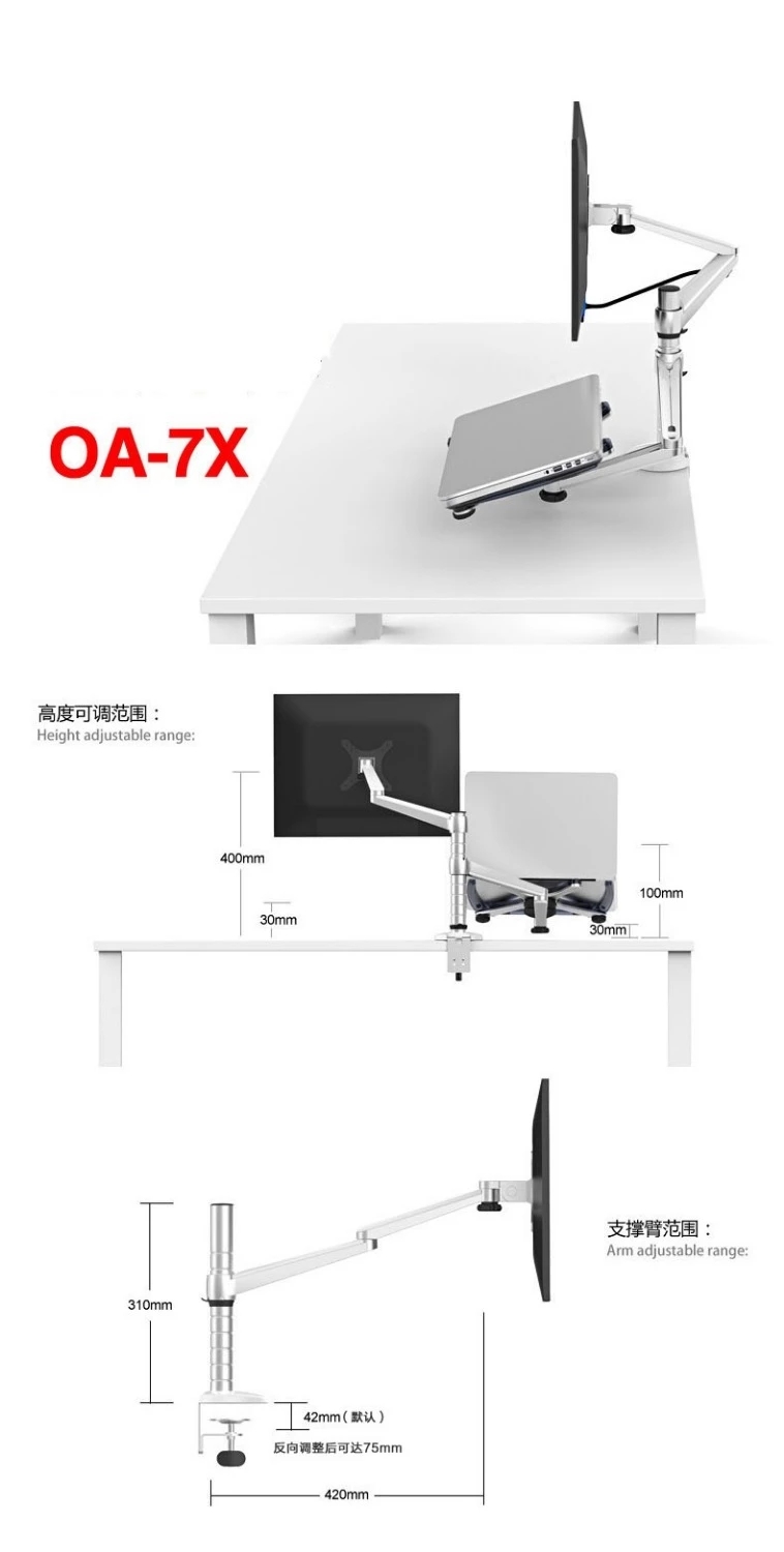 OA-7X Multimedia Desktop Long  - Desk Setup Pink ulasan dan harga