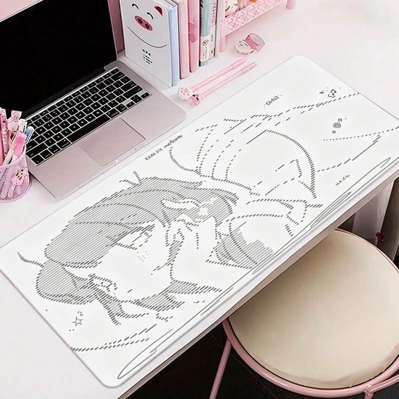 1 Buah Alas Mouse Kulit Anime  - Desk Setup Rug ulasan dan harga